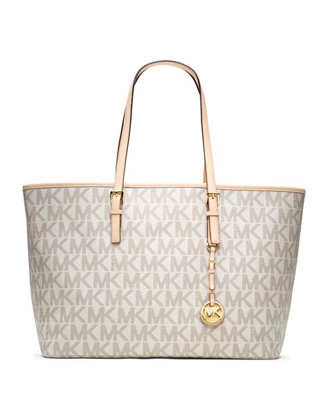 michael kors jet set travel medium laptop|Michael Kors vanilla jet set.